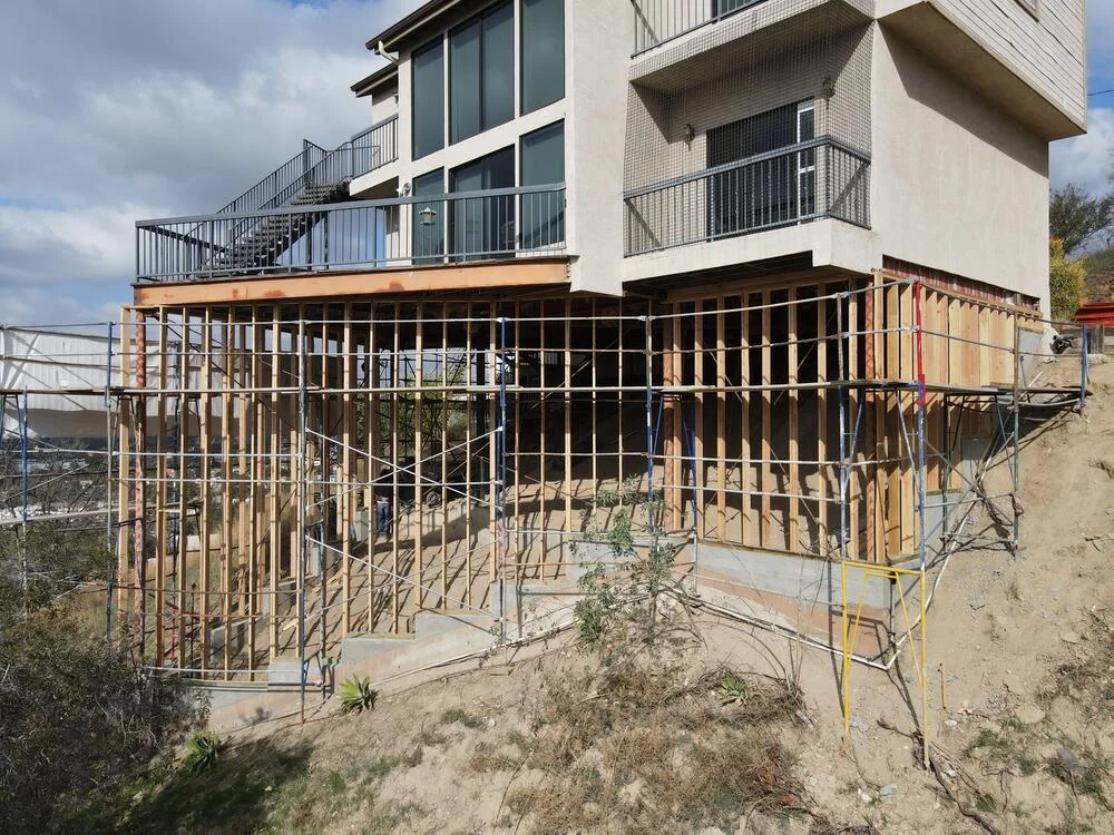 Elevated Pilings or Stilts Foundation Repair Washington DC