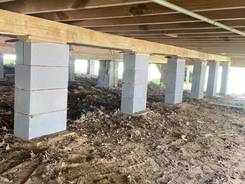 Pier and Beam or Block and Base Foundation Repair Washington DC